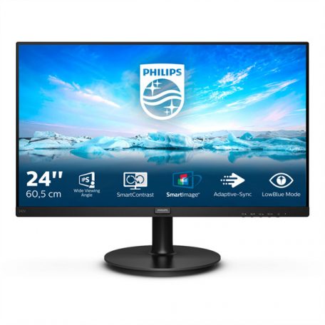 Asztali monitor, Philips IPS monitor 23.8" 242V8A, 1920x1080, 16:9, 250cd/m2, 4ms, VGA/HDMI/DisplayPort, hangszóró