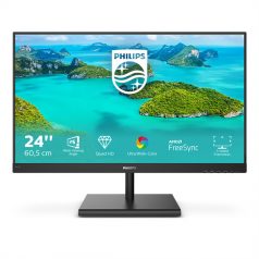   Asztali monitor, Philips IPS monitor 23.8" 245E1S, 2560x1440, 16:9, 250 cd/m2, 4ms, VGA/HDMI/DisplayPort