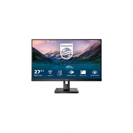 Asztali monitor, Philips VA monitor 27" 275S9JML, 2560x1440, 16:9, 300cd/m2, 4ms, HDMI/DisplayPort/3xUSB, Pivot, hangszóró