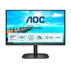   Asztali monitor, AOC VA monitor 27" 27B2AM, 1920x1080, 16:9, 250cd/m2, 4ms, VGA/HDMI, hangszóró