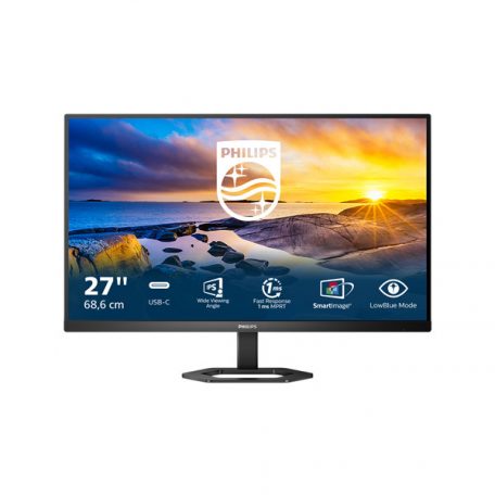 Asztali monitor, Philips IPS monitor 27" 27E1N5300AE, 1920x1080, 16:9, 300cd/m2, 1ms, USB-C/4xUSB/HDMI/DisplayPort, hangszóró