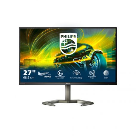 Asztali monitor, Philips Gaming 170Hz Nano IPS monitor 27" 27M1N5500ZA, 2560x1440, 16:9, 350cd/m2, 1ms, USB-C/4xUSB/2xHDMI/2xDisplayPort