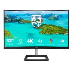   Asztali monitor, Philips Ívelt VA monitor 31.5" 328E1CA, 3840x2160, 16:9, 250cd/m2, 4ms, 2xHDMI/DisplayPort, hangszóró