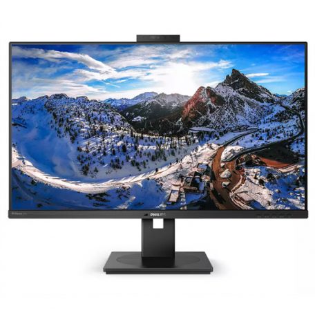 Asztali monitor, Philips 31,5" 329P1H/00 monitor USB-C dokkolóval - IPS W-LED