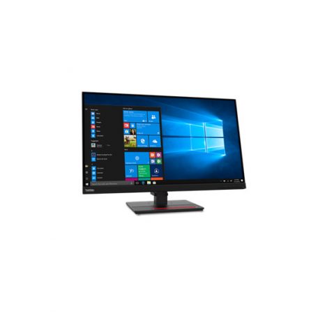 Asztali monitor, Lenovo 27" ThinkVision T27H-2L IPS - Raven Black