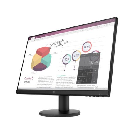 Asztali monitor, HP 24 P24v G4 FHD IPS 16:9 5ms monitor"