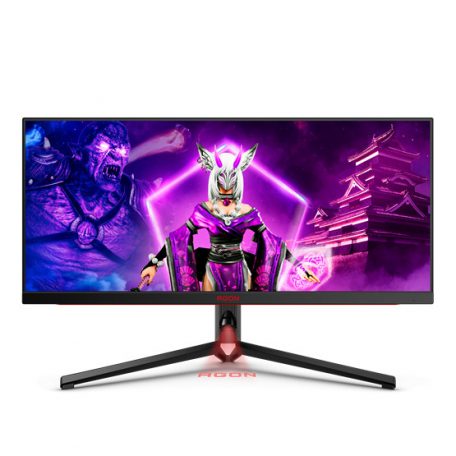 Asztali monitor, AOC 34" AGON PRO AG344UXM Gamer monitor - IPS - 170Hz