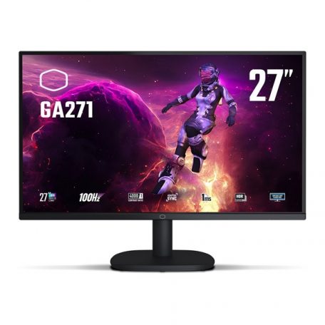 Asztali monitor, CoolerMaster Monitor Gaming 27" GA271, 100Hz, 2K WQHD 2560x1440, Adaptive Sync, 2xHDMI/1xDisplayport