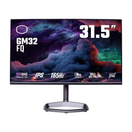 Asztali monitor, CoolerMaster 31.5" CMI-GM32-FQ-EU monitor - QHD IPS