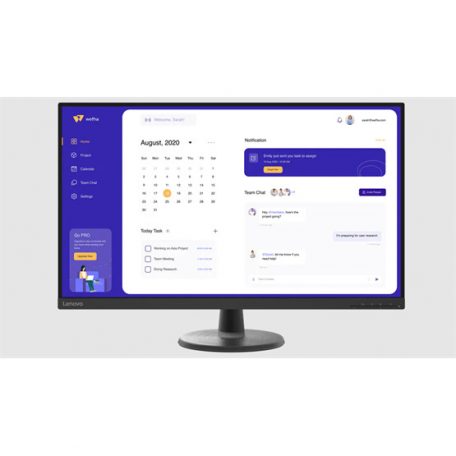 Asztali monitor, Lenovo 31,5" D32u-45 monitor - VA