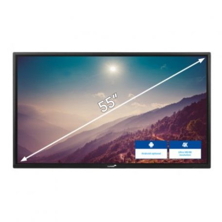 Interaktív kijelző, Legamaster E-SCREEN ETX-5520, 4K (3840 x 2160) felbontás, 55" / 139 cm képátló