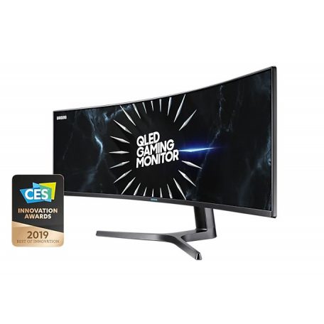 Asztali monitor, Samsung 49 LC49RG90SSPXEN DQHD VA 32:9 4ms ívelt gamer ultrawide monitor"