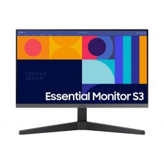   Asztali monitor, Samsung 24 LS24C332GAUXEN FHD 2K IPS 16:9 4ms monitor"