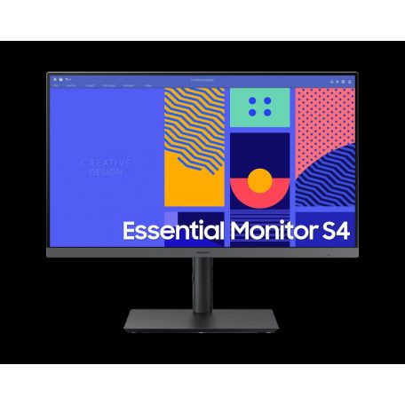 Asztali monitor, Samsung 24 LS24C432GAUXEN FHD 2K IPS 16:9 4ms monitor"