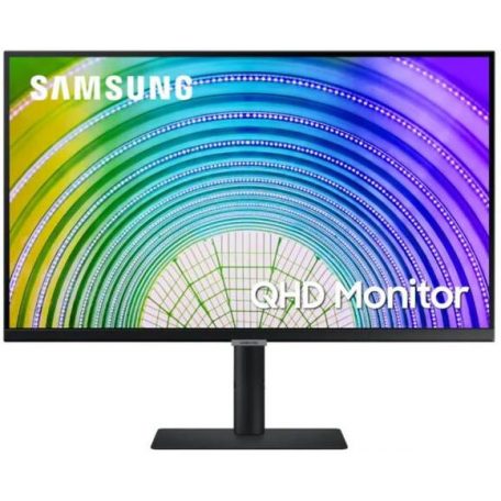 Asztali monitor, Samsung 27 LS27A600UUUXEN WQHD IPS 16:9 5ms monitor LEÉRTÉKELT"