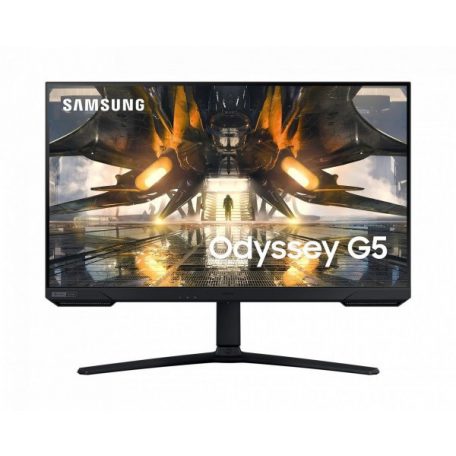 Asztali monitor, Samsung 32 LS32AG500PPXEN Odyssey G5 WQHD IPS 16:9 1ms gamer monitor"