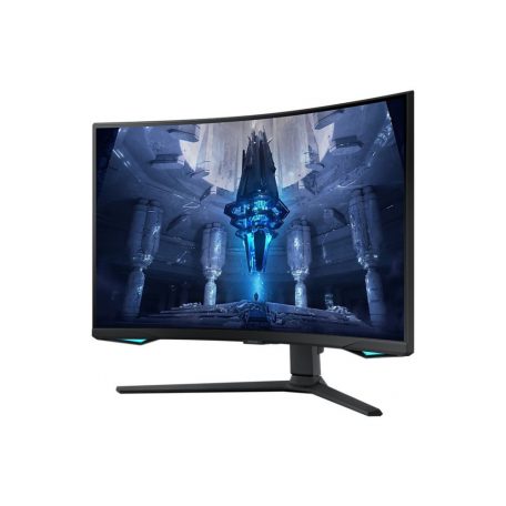 Asztali monitor, Samsung 32 LS32BG750NPXEN Odyssey Neo G7 4K UHD VA 16:9 1ms gamer ívelt monitor