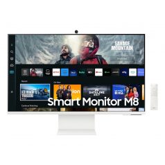   Asztali monitor, Samsung 32 LS32CM801UUXDU M8 M80C smart monitor