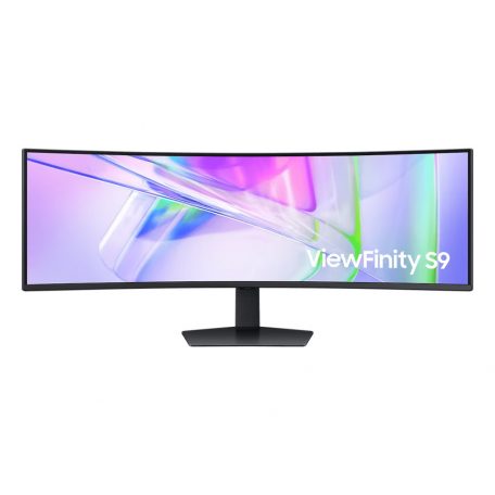 Asztali monitor, Samsung 49" LS49C950UAUXEN DQHD VA 32:9 5ms ívelt monitor"