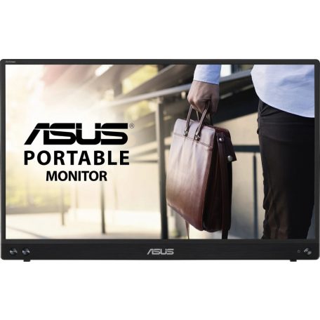 Asztali monitor, Asus 15.6" MB16ACV ZenScreen - hordozható monitor - USB-C Pivot - IPS