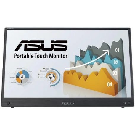 Asztali monitor, Asus 15.6" MB16AHT ZenScreen Touch - IPS WLED