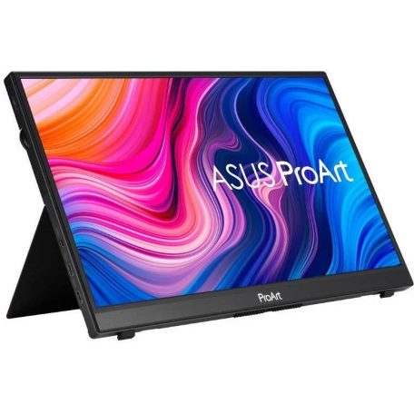 Asztali monitor, Asus 14" PA148CTV ProArt Display - hordozható monitor - USB-C Pivot - IPS