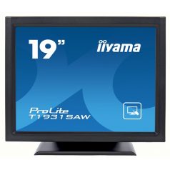   Asztali monitor, Iiyama touch monitor, 19", 1024x768, 4:3, 230cd, 5ms, 1000:1,VGA/HDMI/DP, T1931SAW