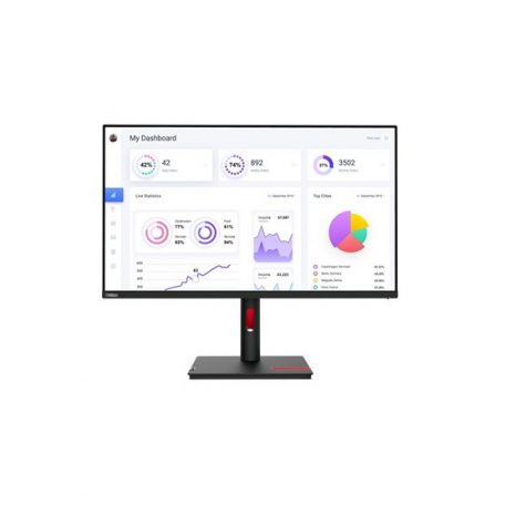 Asztali monitor, Lenovo 31,5" ThinkVision T32p-30 USB-C - WLED IPS