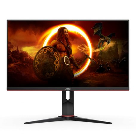 Asztali monitor, AOC 28" U28G2XU2/BK gaming monitor - IPS PIVOT