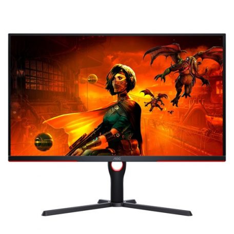 Asztali monitor, AOC 31.5" U32G3X/BK 4K UHD G-Sync - IPS LED - 144Hz | 3 év garancia |