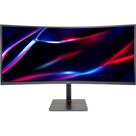 Asztali monitor, Acer 34" Nitro XV345CURVbmiphuzfx ZeroFrame FreeSync Premium - VA - 165 Hz |2 év garancia|