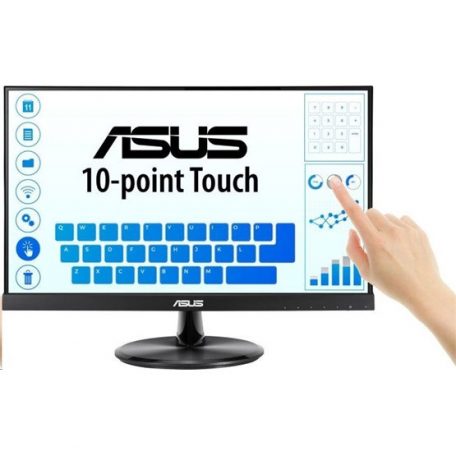 Asztali monitor, Asus 21,5" VT229H - WLED IPS Touch